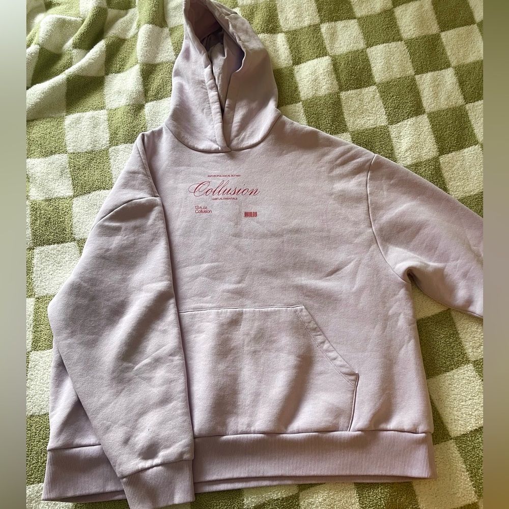 Light Purple Collusion Oversized Sweatshirt